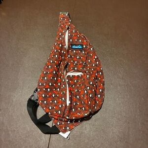 KAVU full size Rope bag Back Pack Day Pack - Fox Print